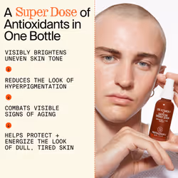 Youth To The People 15% Vitamin C Face Serum - Skin Firming Caffeine Serum for Morning Puffiness + Even Skin Tone - Brightening  Hydrating Facial Seru