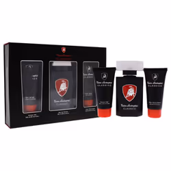 Lamborghini Classico Gift Set 125ml EDT + 100ml Aftershave Balm + 100ml Shower Gel