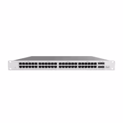 Cisco Meraki MS120-48FP, Managed, L2, Gigabit Ethernet (10/100/1000), Power over Ethernet (PoE), Rack mounting, 1U