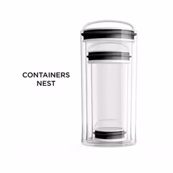 Prepara Evak Fresh Saver Plastic Food Storage 74 Ounce White