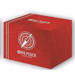 Bandai | One Piece Card Game: Clear Card Case - Standard Red | Accesso