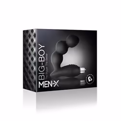 Rocks-Off Big Boy Prostate massager Black Silicon 1 pc(s) - Additional view 5