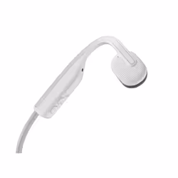SHOKZ OpenMove Headset Wireless Ear-hook, Neck-band Calls/Music USB Type-C Bluetooth White