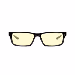 Gunnar Optiks Riot, Unisex, Rectangle, Fashion, Black, Nylon polymer, Amber