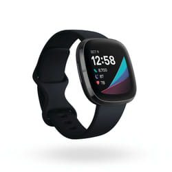 Fitbit Sense 4.01 cm (1.58") AMOLED 40 mm Digital Touchscreen Graphite Wi-Fi GPS (satellite)