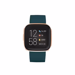 Fitbit Versa 2 3.55 cm (1.4") AMOLED 40 mm Digital 300 x 300 pixels Touchscreen Black, Gold Wi-Fi