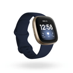 Fitbit Versa 3 AMOLED Digital Touchscreen Gold Wi-Fi GPS (satellite)