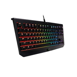 Razer RZ03-01430100-R3U1 BlackWidow Tournament Edition Chroma  Clicky RGB Mechanical Gaming Keyboard  Compact Layout - Green Switches