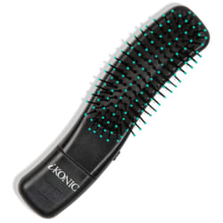 IKONIC 3-in-1 Vibrating Hair Growth Brush - Scalp Massager Hair Regrowth & Detangling Brush - 2 Speeds Aid Headaches  Neck/Back Pain  Hair Loss Soluti