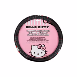 Hello Kitty 863502 Hello Kitty Character Print Steering Wheel Cover
