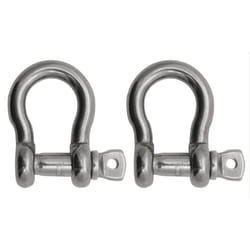 Extreme Max 3006.8324.2 BoatTector Stainless Steel Anchor Shackle - 1/2, 2-Pack