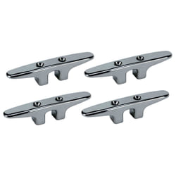 Extreme Max 3006.6762.4 Soft Point Stainless Steel Dock Cleat - 6  Value 4-Pack