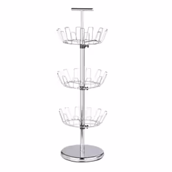 Honey-Can-Do 3 Tier Chrome Shoe Tree  25 lbs