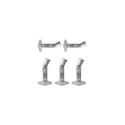 VideoSecu 5 Studio Speaker Wall Ceiling Mount Bracket Holder BS5 (White  5 Pack)