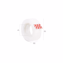 Amazon Basics Matte finish Tape, Engineered for Repairing, Tape Refills, 6 count (Pack of 1), 5.3 x 1.9 cm, Translucent