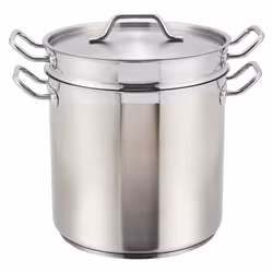 Winware Stainless DoubleBoiler 16 Quart stainless steel