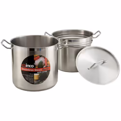 Winware Stainless DoubleBoiler  16 Quart  stainless steel