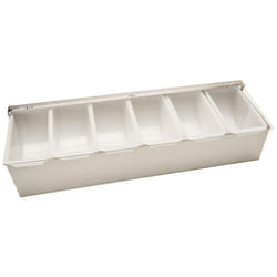 Winco 6 Comp Condiment Dispenser