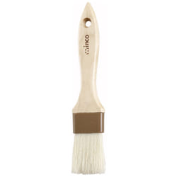 Winco Flat Pastry and Basting Brush, 1-12-Inch, Beige