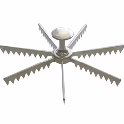 Winco Aluminum 7-Cut Winware Pie and Cake Marker