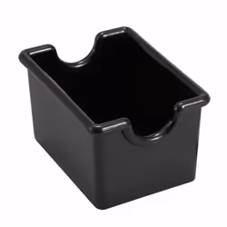 Winco PPH1K Black Plastic Sugar Packet Holder  Dozen
