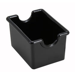 Winco PPH1K Black Plastic Sugar Packet Holder  Dozen