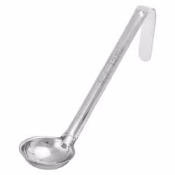 Winco One Piece Stainless Steel Ladle 1/2 Ounce 6
