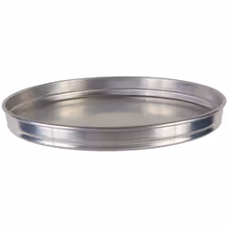 Winco 12x15 Aluminum pizza pan Silver