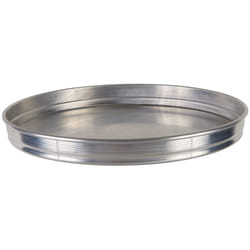 Winco 12x15 Aluminum pizza pan  Silver