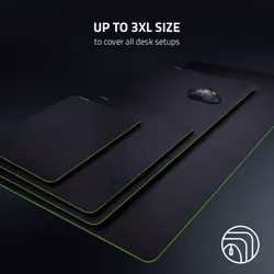 Razer Gigantus v2 Cloth Gaming Mouse Pad (Medium): Thick  High-Density