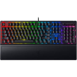 Razer BlackWidow V3 Mechanical Gaming Keyboard: Green Mechanical Switches - Tactile & Clicky - Chroma RGB Lighting - Compact Form Factor