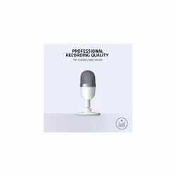 Razer Seiren Mini USB Streaming Microphone: Precise Supercardioid Pickup Pattern - Professional Recording Quality - Ultra-Compact Build - Heavy-Duty