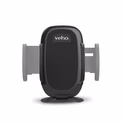 Veho TA-9 Universal in-car smartphone holder cradle, Mobile phone/Smartphone, Passive holder, Car, Black, Grey
