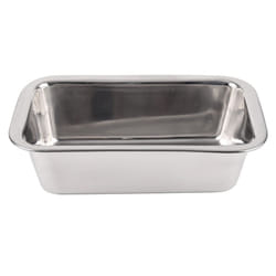 Lindy's Stainless Steel Loaf Pan for Baking Bread  Meatloaf  Cakes  Brownies  Casseroles  and More  Nontoxic & Dishwasher Safe