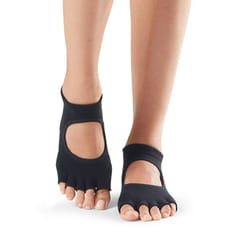 ToeSox S01525BLK sock Unisex Footie socks Black 2 pair(s)