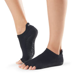 ToeSox S01924BLK sock Unisex Footie socks Black 2 pair(s)