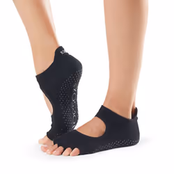 ToeSox S01527BLK sock Unisex Footie socks Black 2 pair(s)