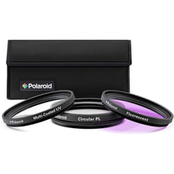 Polaroid 3-piece Camera Lens Filter Kit - 49mm