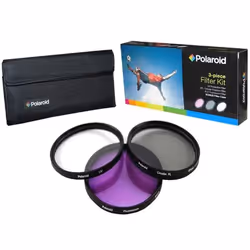 Polaroid PL3FIL86, 86 mm, Camera filter set, 3 pc(s)
