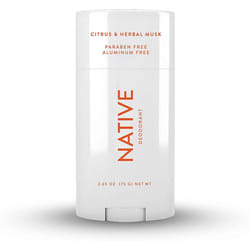 Native Deodorant - Natural Deodorant - Vegan, Gluten Free, Cruelty Free - Free of Aluminum, Parabens & Sulfates - Born in the USA - Citrus & Herbal