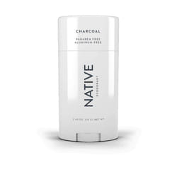 Native Deodorant - Natural Deodorant for Women and Men - Vegan, Gluten Free, Cruelty Free - Aluminum Free, Free of Parabens and Sulfates - Charcoal