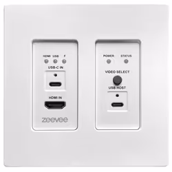 ZeeVee ZUHD60-1WE, Blank panel, Metal, White, 1 pc(s)