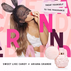 Ariana Grande Sweet Like Candy Eau De Parfum - Fruity & Gourmand Fragrance for Women - Travel Size - 0.25 Fl Oz