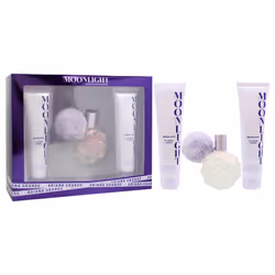 Ariana Grande Moonlight Gift Set 100 EDP Spray + Body Souffle 100ml + Bath & 100ml Shower Gel
