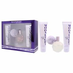 Ariana Grande Moonlight Gift Set 100 EDP Spray + Body Souffle 100ml + Bath & 100ml Shower Gel