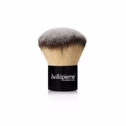 Bellapierre cosmetics Kabuki Brush, Foundation brush, Rounded, Dense, Synthetic, Black, Cream, Bellapierre Professional makeu ...