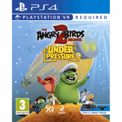 Perp Games Angry Birds Movie 2 VR : Under pressure, PlayStation 4, E (Everyone), Physical media, Virtual Reality (VR) headset ...