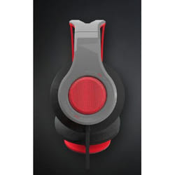 Gioteck TX-30 Headset Wired Head-band Gaming Black, Grey, Red