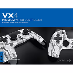 Gioteck VX4 Black, White USB Gamepad Analogue / Digital PlayStation 4 - Additional view 5