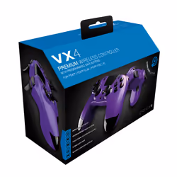 Gioteck VX-4 Black Bluetooth Gamepad Analogue / Digital PlayStation 4